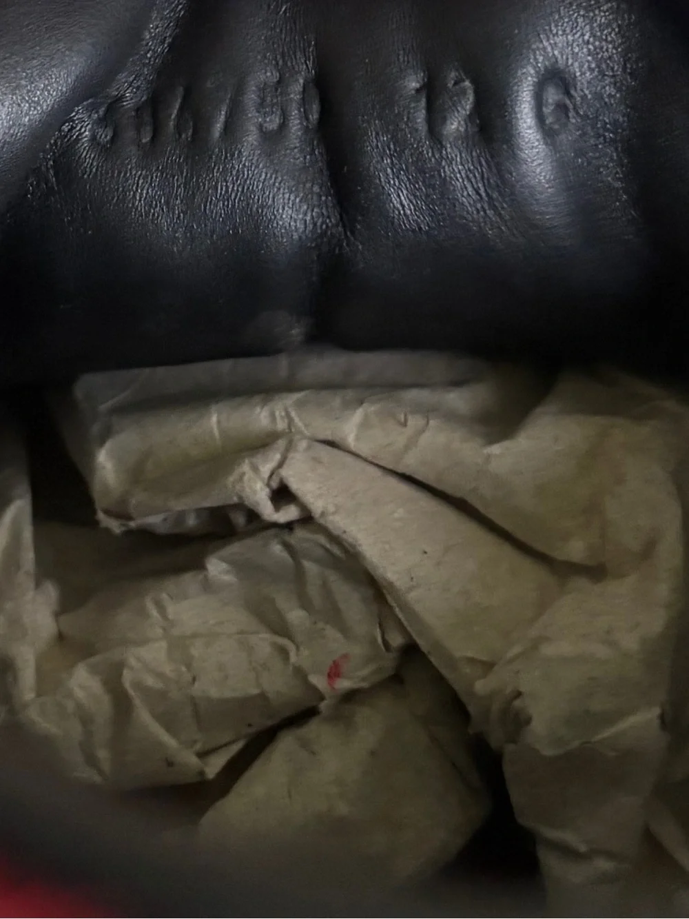 Gucci Ace Black Leather Logo Stripe Sneakers
